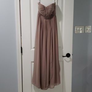 Jenny Yoo strapeless bridesmaid dress